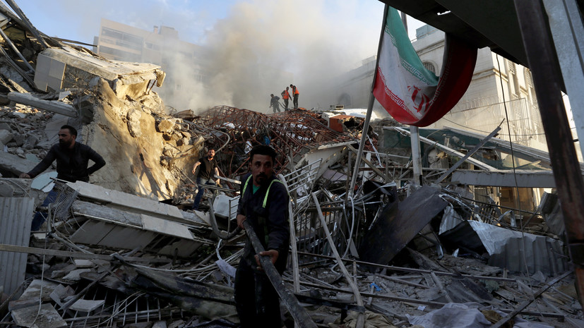 КСИР: семь иранских военных советников погибли при израильской атаке по Дамаску