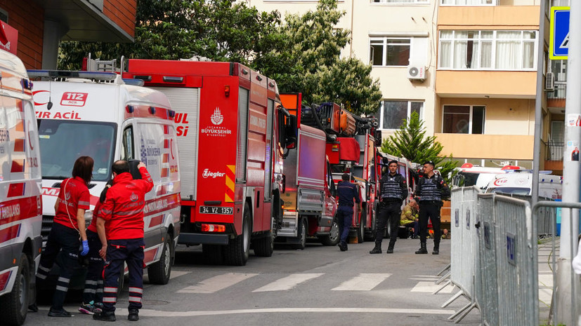 Число погибших при пожаре в центре Стамбула выросло до 29