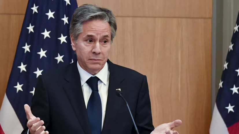 Во Франции сломался самолёт госсекретаря США Блинкена