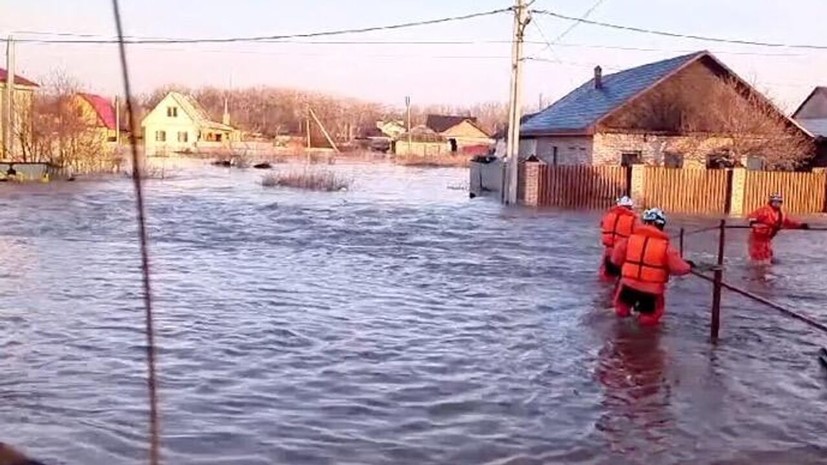 Мэрия Оренбурга: уровень воды в реке Урал вырос почти на 10 сантиметров