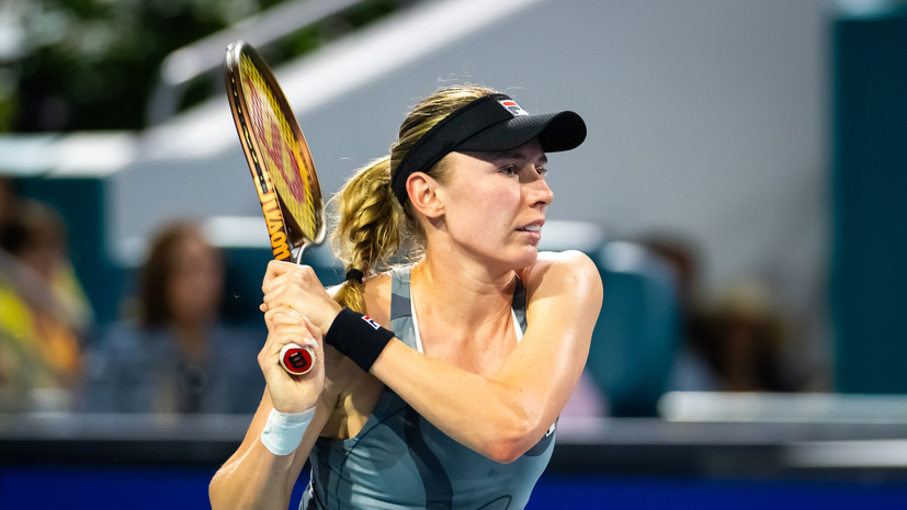 Александрова и Павлюченкова потеряли позиции в рейтинге WTA