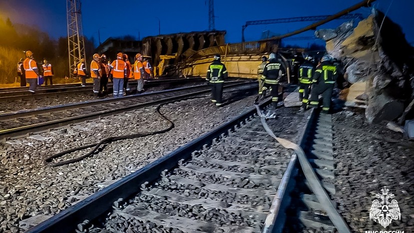 Анохин назвал сроки восстановления газоснабжения после обрушения моста в Вязьме