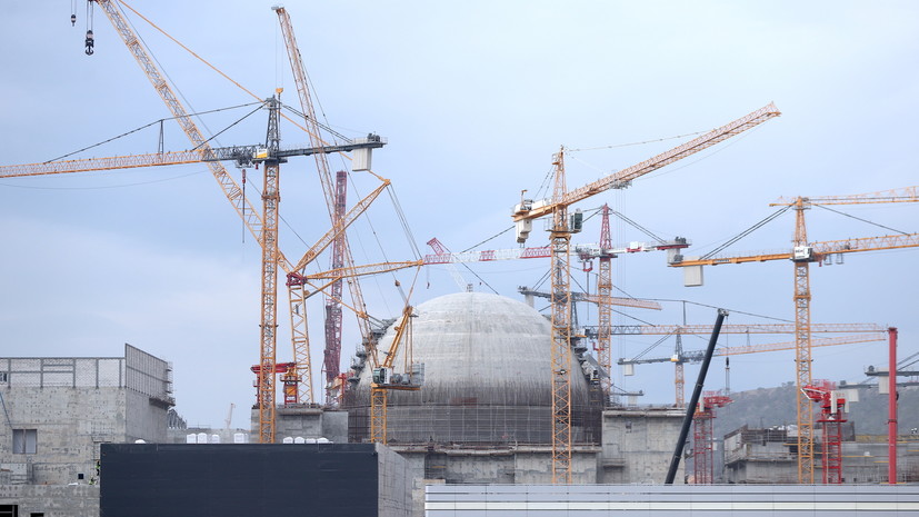 Строительство первого блока турецкой АЭС «Аккую» вышло на завершающий этап