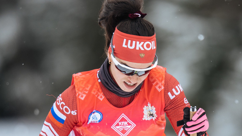 Лыжница Степанова оценила своё выступление в сезоне на пятёрку