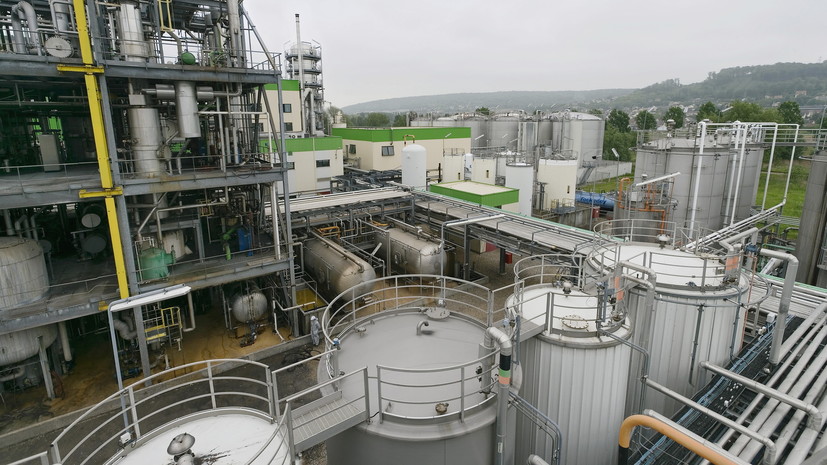 BFMTV: во Франции на заводе по производству биотоплива произошёл пожар