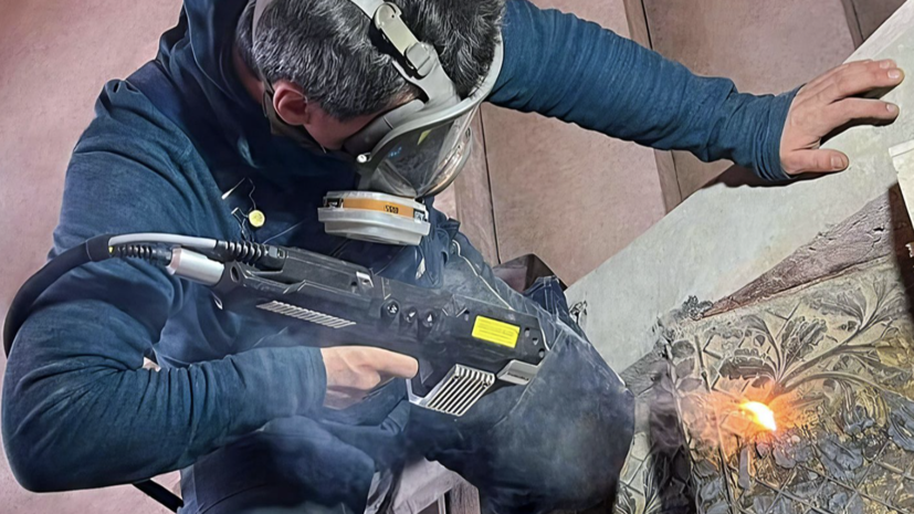 Реставраторы в Москве начали использовать лазер в работе