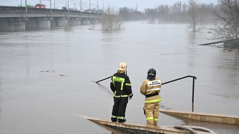МЧС: уровень воды в Урале возле Оренбурга достиг рекордного максимума