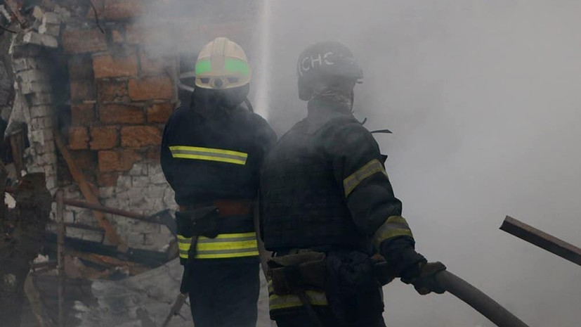 В Сумах на севере Украины произошёл взрыв
