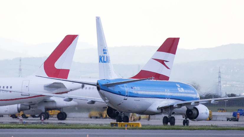 NOS: компания KLM приостановила полёты над Ираном и Израилем
