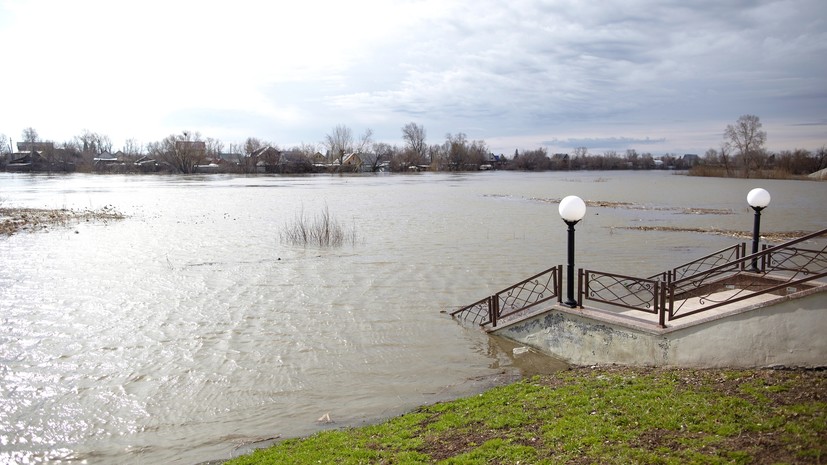 Уровень воды в реке Тобол у Кургана достиг 768 см