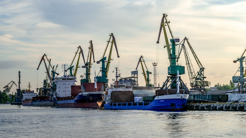 В подконтрольной ВСУ части Херсонской области повреждена портовая инфраструктура