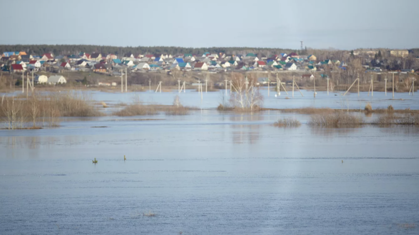 В МЧС России допустили рост уровня воды в Тоболе в Курганской области до 100 см