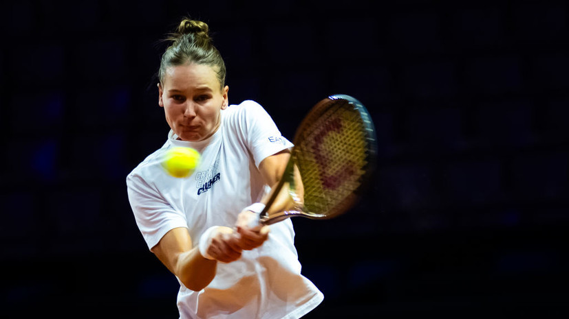 Кудерметова проиграла Рыбакиной в матче второго круга теннисного турнира в Штутгарте