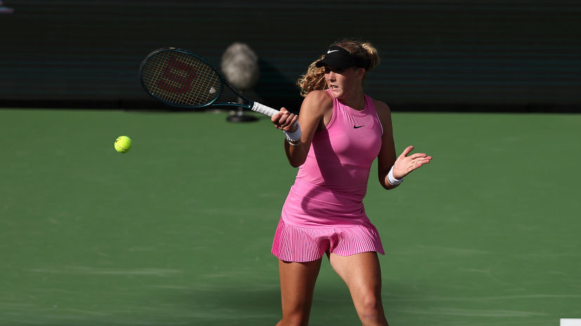 Россиянка Андреева проиграла украинке Калининой в 1/4 финала турнира WTA в Руане