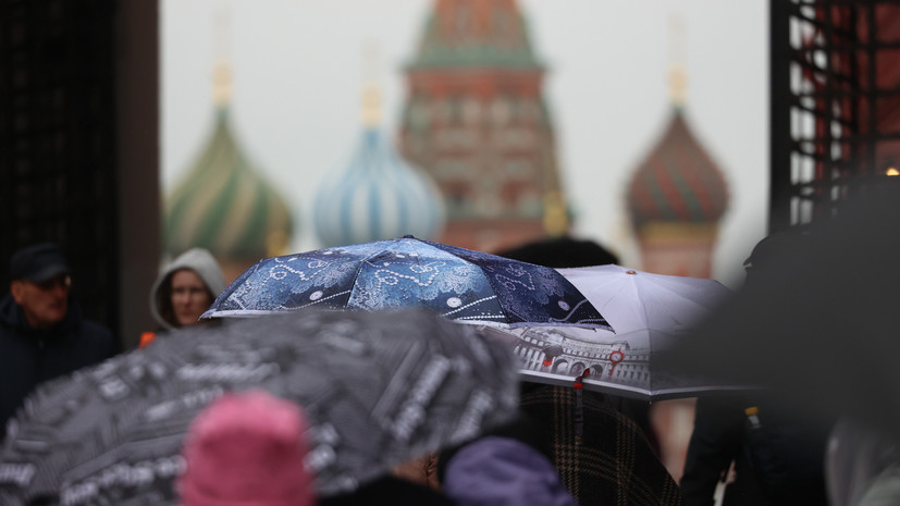 МЧС предупредило о сильном ливне с грозой в Москве в ближайшие часы