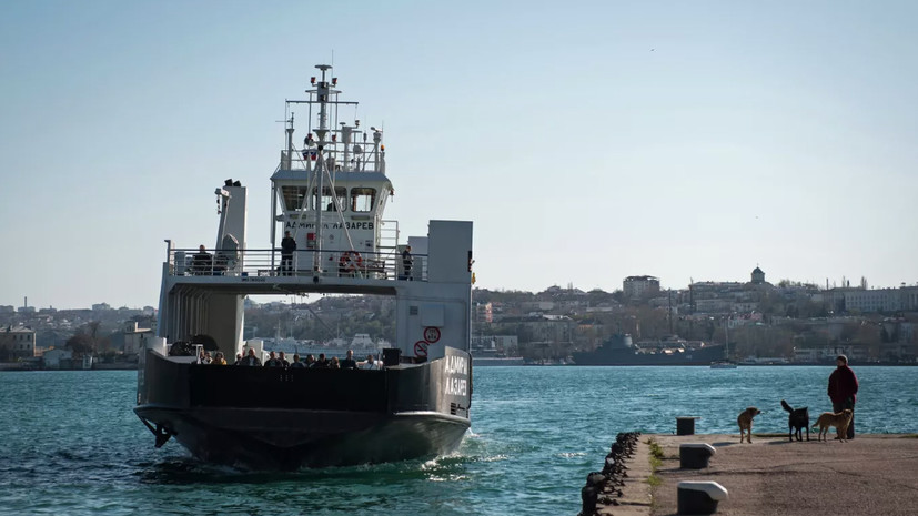 Движение морского пассажирского транспорта в Севастополе восстановлено