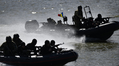 Военно-морские учения НАТО в Румынии Sea Protect