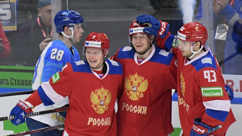 «Россия 25» одержала победу над сборной Казахстана по хоккею в рамках Большого тура