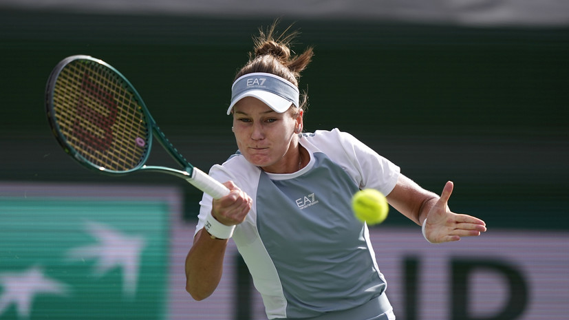 Кудерметова вылетела из топ-20 рейтинга WTA