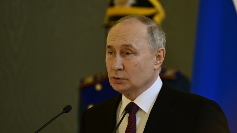 Путин: мы единый и великий народ, вместе преодолеем преграды и победим