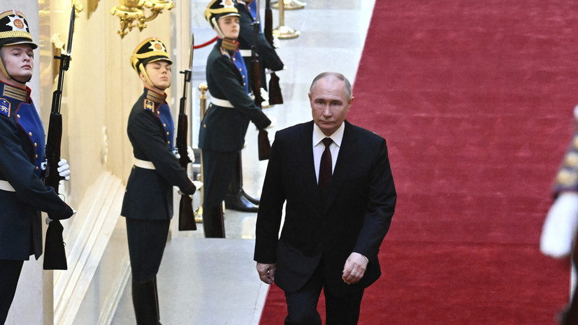 Путин: результаты президентского срока будут зависеть от сплочённости россиян