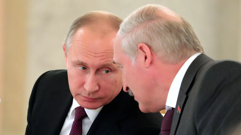 Путин и Лукашенко обсудят применение войск с использованием спецбоеприпасов