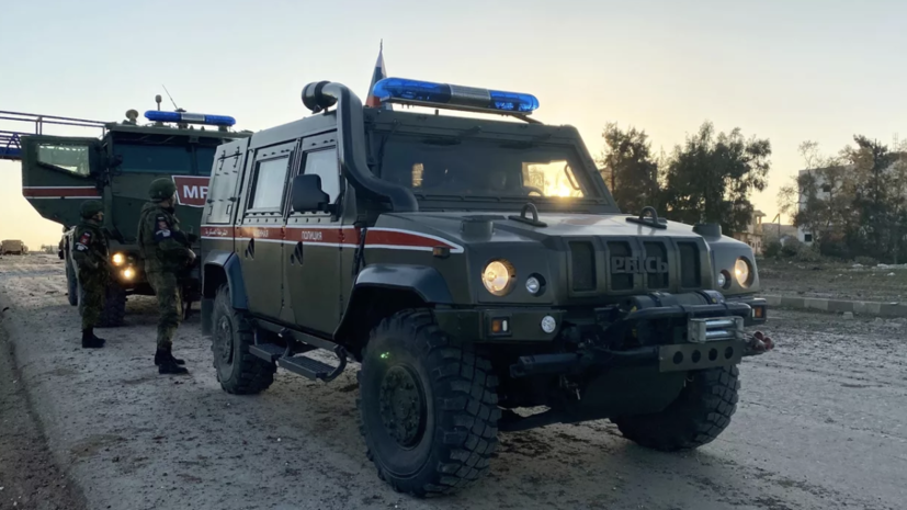 Военная полиция России в Сирии блокировала колонну «коалиции» из шести Bradley