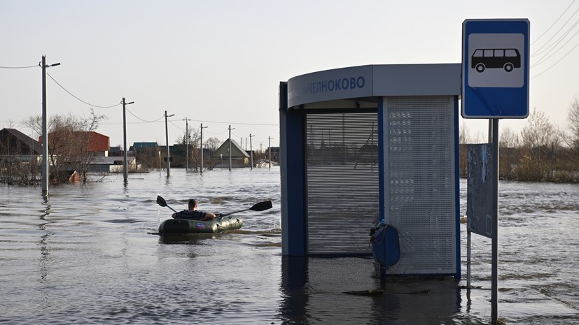 Уровень воды в Тоболе у Кургана снизился на 13 см за сутки