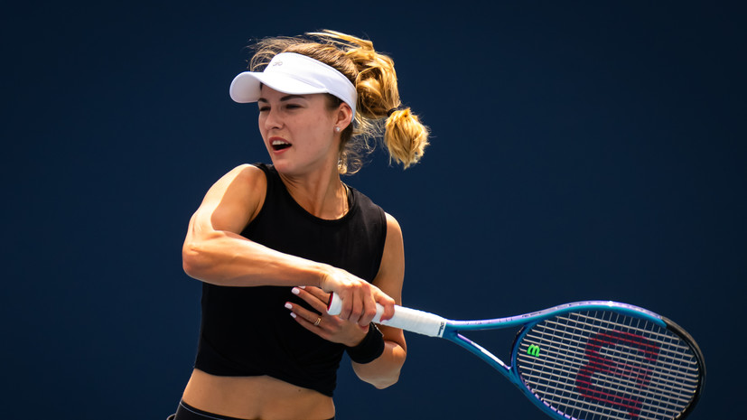 Калинская вышла в третий круг турнира WTA в Риме
