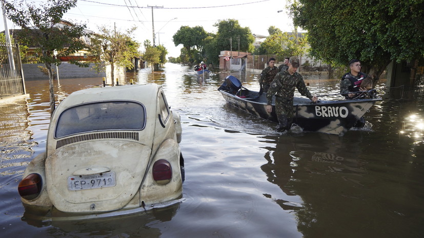 G1: число погибших из-за наводнений в Бразилии возросло до 113