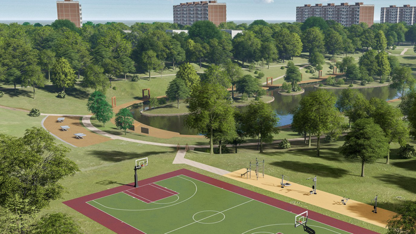 В Москве благоустроят территорию Варшавских прудов