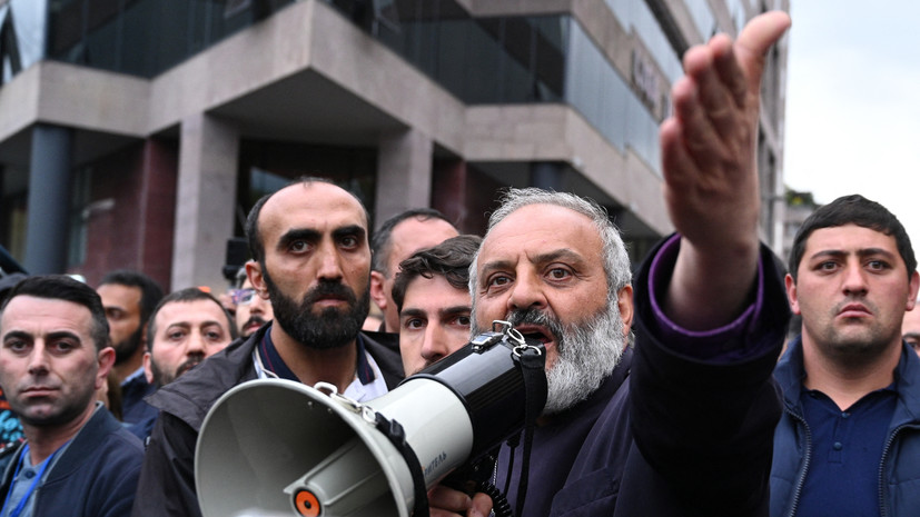 Лидер протестов в Армении Галстанян заявил о «важном» митинге 26 мая
