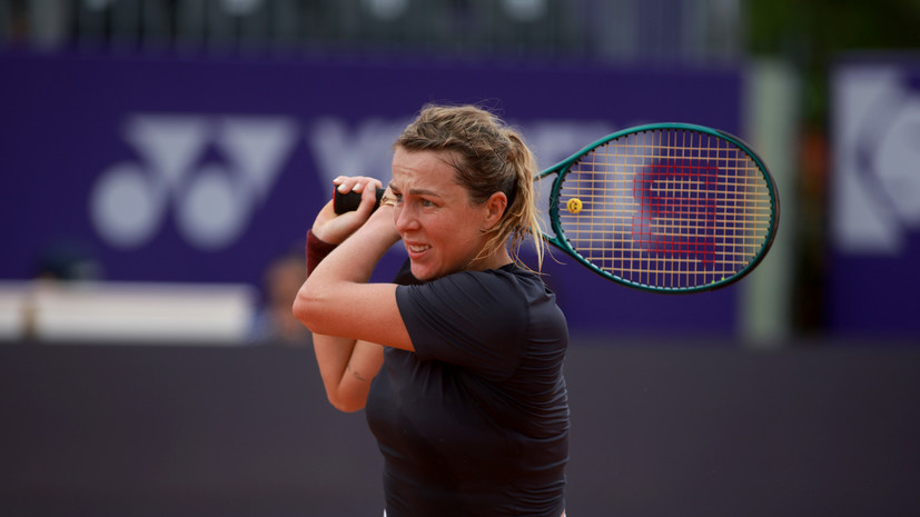 Павлюченкова проиграла украинке Калининой на старте турнира WTA в Страсбурге