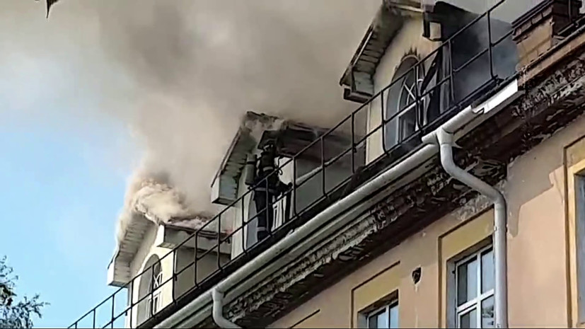 МЧС сообщило о ликвидации пожара в ТЦ во Владимирской области