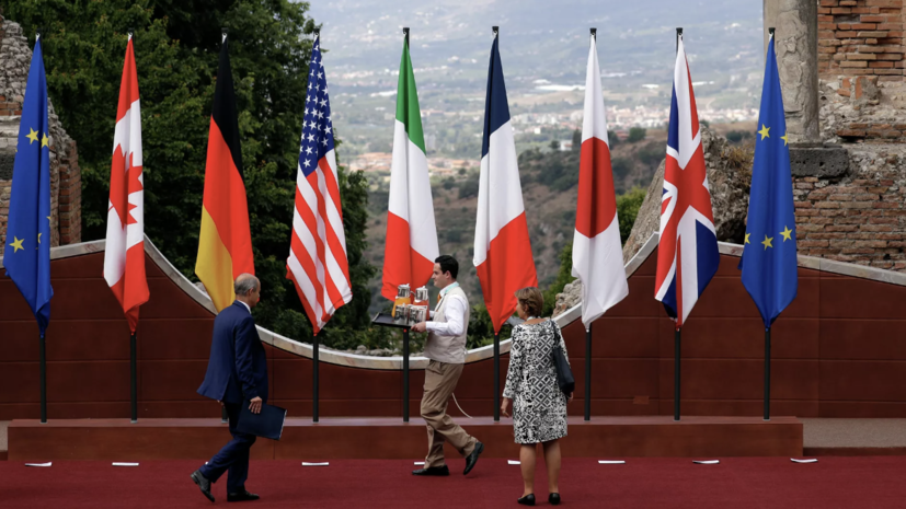 Страны G7 договорились о санкциях против источников доходов России