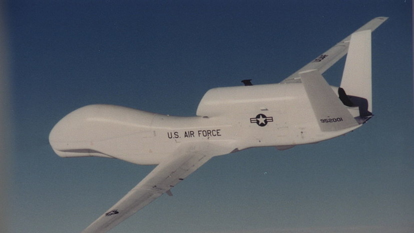«Военная хроника»: у берегов Сочи дежурит беспилотник США RQ-4B Global Hawk