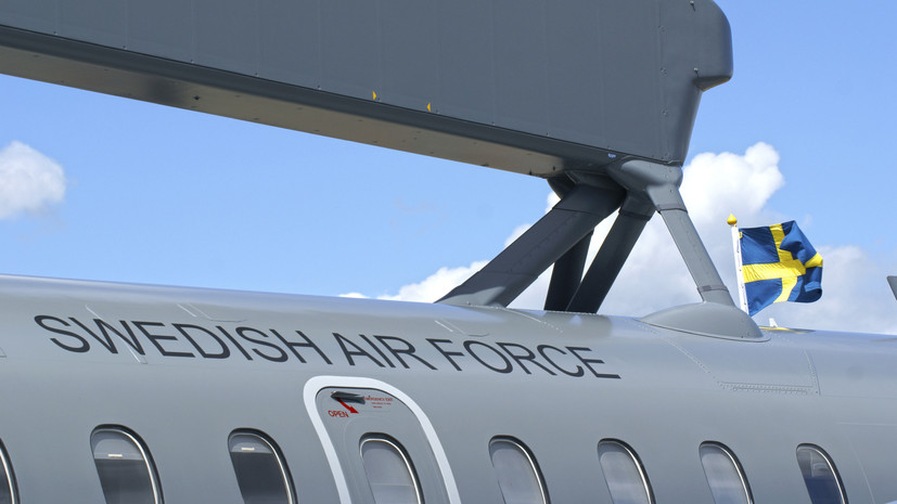 Швеция поставит Украине два самолёта дальнего радиолокационного обнаружения