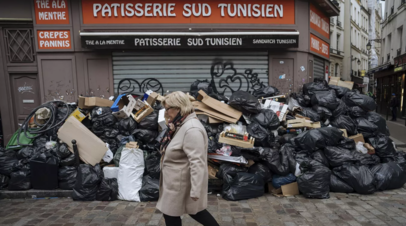 Парижские мусорщики пригрозили забастовкой на время Олимпиады