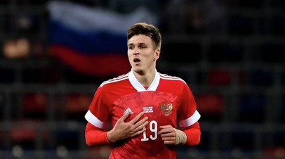 Соболев открыл счёт в матче Динамо  Спартак в Кубке России