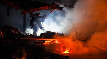 На Украине сообщили о крупном пожаре на почтовых складах в Одессе