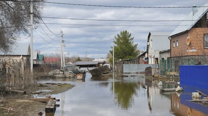 Почти 200 домов освободились от паводковых вод в Оренбургской области за сутки