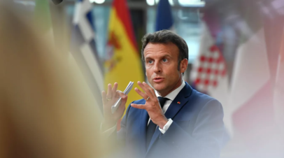 Макрон: Франция не находится в состоянии войны с Россией