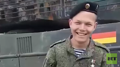 RT: представившийся писарем боец ВС России на самом деле подбил танк и БМП ВСУ