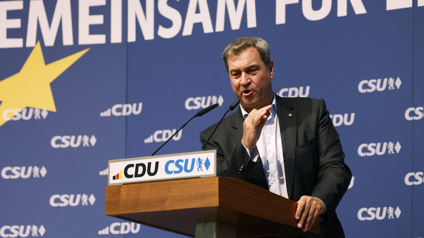 Премьер Баварии призвал провести досрочные выборы в Германии