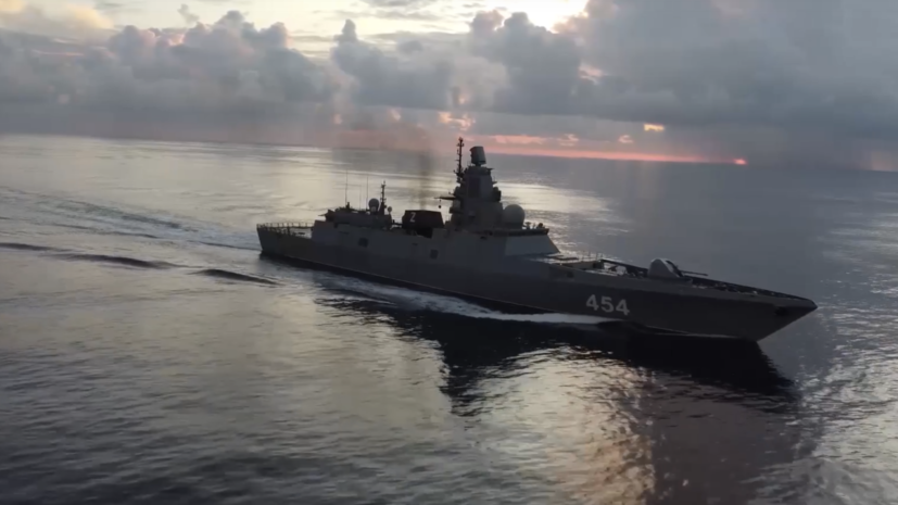 Корабли Северного флота отрабатывают применение высокоточного оружия в Атлантике