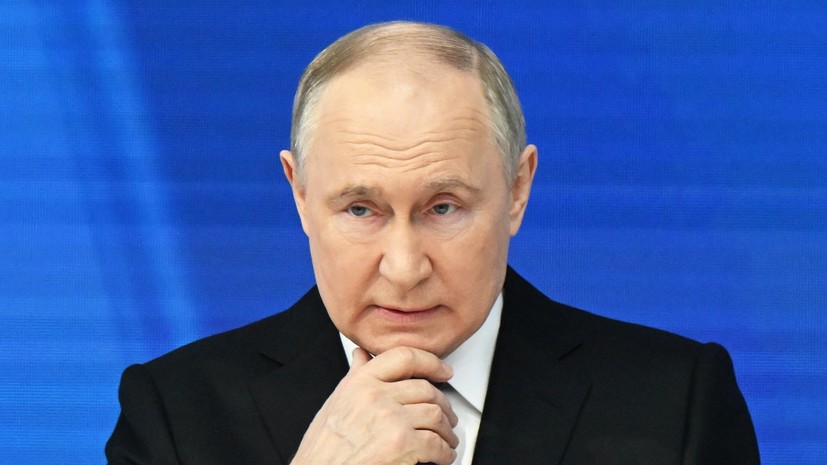 Путин: Россия вынуждена отодвигать линию фронта из-за ударов по Белгороду