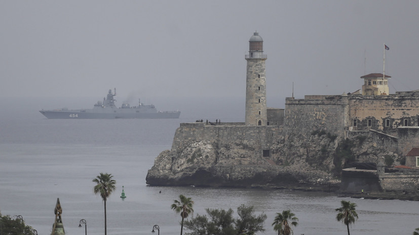 РИА Новости: отряд российских боевых кораблей покидает Гавану