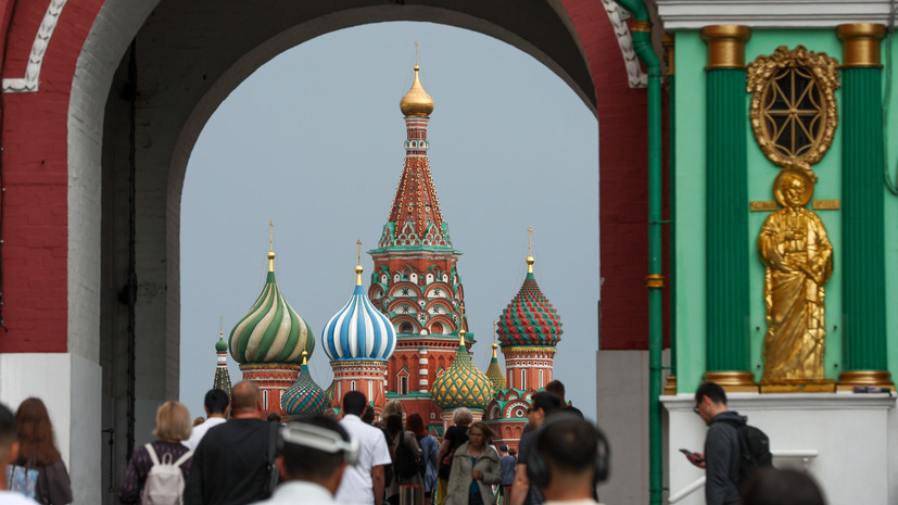 Поток иностранных туристов в Москву увеличился на 40% за год