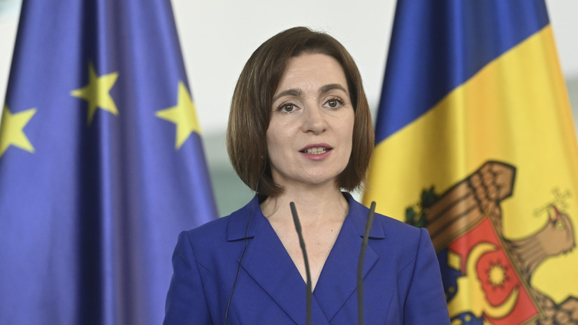 Санду подписала указ о начале переговоров о вступлении Молдавии в ЕС