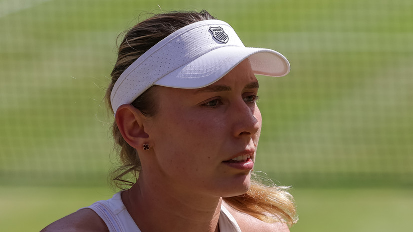 Александрова проиграла Векич во втором круге турнира в Бад-Хомбурге